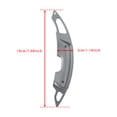 thumbnail image 6 of Steering Wheel Paddle Shifter Extension For Lexus RX NX Aluminium Grey, 6 of 14