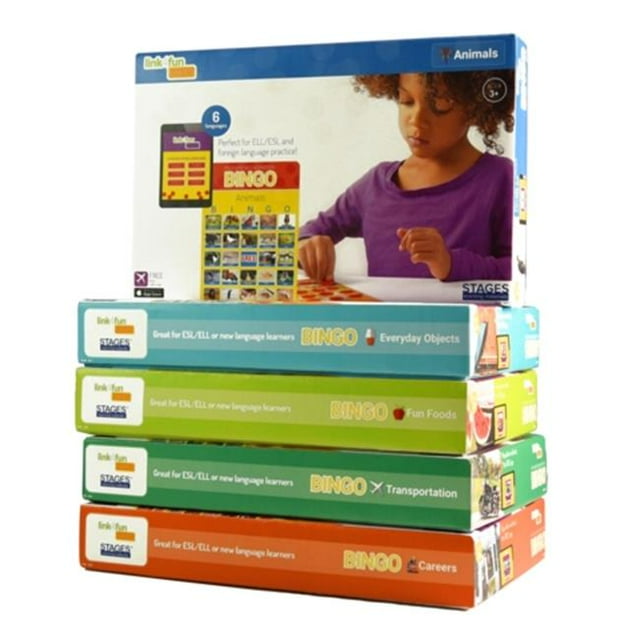 Stages Learning Materials SLM997 Bingo Photo - Ensemble de 5 Jeux