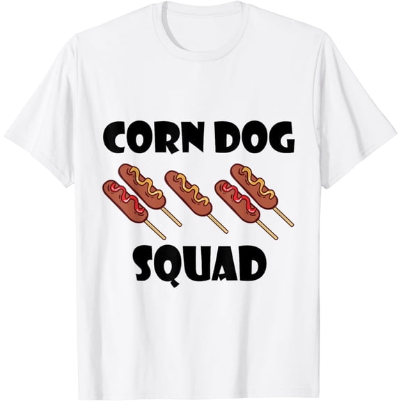 Street Food State Fair Corndog Lover Snack Corn Dog Squad T-Shirt
