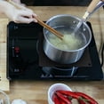 thumbnail image 4 of 2pcs Silicone Heat Resistant Mats Protective Induction Cooker Pads Kitchen Reusable Cooker Pads, 4 of 8