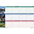 thumbnail image 6 of House of Doo HOD3931 32 x 48 in. 2020 Recycled Earthscapes Nature Scene Reversible Yearly Wall Calendar, 6 of 6