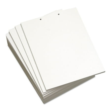 UPC: 0723382885910 | Lettermark Custom Cut-Sheet White Copy Paper  2-Hole Top Punched  1 RM (DMR8827)
