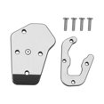 thumbnail image 4 of Extension Brake Foot Pedal Enlarger Pad Light Cnc Silver For BMW F900XR 20 - 21, 4 of 9