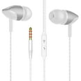 thumbnail image 1 of Auriculares intrauditivos con micrófono, auriculares con cable de 3,5 mm para smartphones iOS y Android, portátiles, MP3, juegos y Walkman, 1 of 6