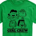 thumbnail image 3 of Peanuts - Girl Crew - Men's Short Sleeve Graphic T-Shirt, 3 of 6