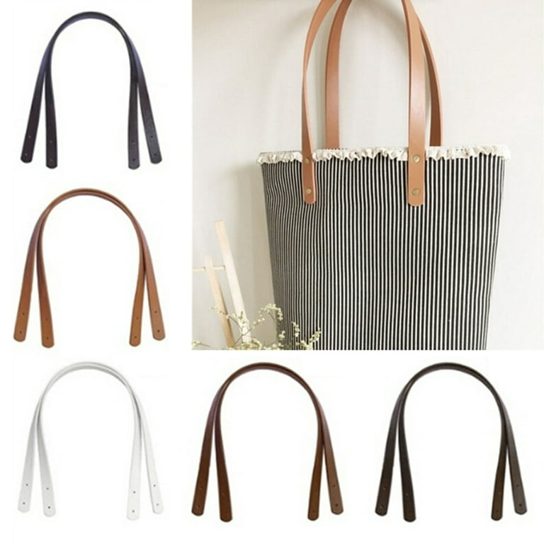 Leather Bag Strap Handles, Handbag Replacement Straps, Detachable Purse  Handles