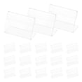 thumbnail image 5 of FRCOLOR  30 Pcs Business Card Holders Desktop Display Sign Transparent, 5 of 8