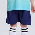 thumbnail image 6 of KPOPLK Boys Athletic Shorts Set - 2 Piece Dry Fit Boys Short Sleeve Shirt & Basketball Shorts - Activewear Gym Short Clothing Size 5-6 Years,Pink, 6 of 6