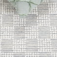 thumbnail image 6 of SAFAVIEH Montauk Taryn Checkered Cotton Area Rug, Silver/Ivory, 3' x 5', 6 of 10