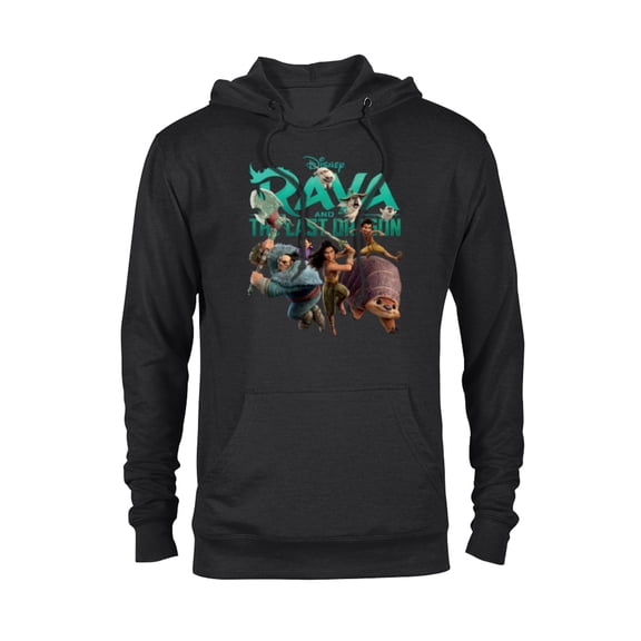 Disney Raya and the Last Dragon Characters Standard T-Shirt - Pullover Hoodie for Adults - Customized-Black