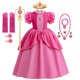thumbnail image 2 of Vestido de Cosplay de princesa melocotón para niña, traje de juego de rol para fiesta de Halloween, trajes de actuación para escenario, ropa de Carnaval para niños Fivean unisex, 2 of 2