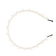 thumbnail image 3 of Diadema de boda, accesorio para el cabello de mujer de moda con perlas sintéticas, diadema elegante y estética, 3 of 14