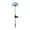 🔥 Blue_Hot#10007, variant on Solar Flower Border Light Outdoor Waterproof LED | Multi-Color Decorative Garden Ground Stake Lamp | Durable ABS & Stainless Steel, 64cm | 12hr Solar Powered | Yard Patio Pathway Accent