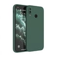 thumbnail image 1 of Funda Original Phone Case for Xiaomi Redmi Note 5 6 7 8 8T 9 9S Pro Matte Silicone Fundas Camera Protective Cover Cases Dark Green Redmi Note 6 Pro, 1 of 6