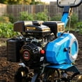 thumbnail image 4 of Gas Powered 4-Cycle 2-in-1 Tiller & Cultivator, 78.5cc 3.0HP Front Tine Rototiller with 18" Tilling Width Transport Wheels & Adjustable Handle, EPA Compliant for Garden Lawn Yard, 4 of 10