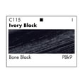 thumbnail image 2 of Grumbacher Academy Acrylic Paint, 75ml Tube, Ivory Black, 2 of 6