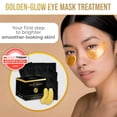 thumbnail image 2 of Parches para debajo de los ojos DERMORA Golden Glow (20 pares de geles para ojos), 2 of 9