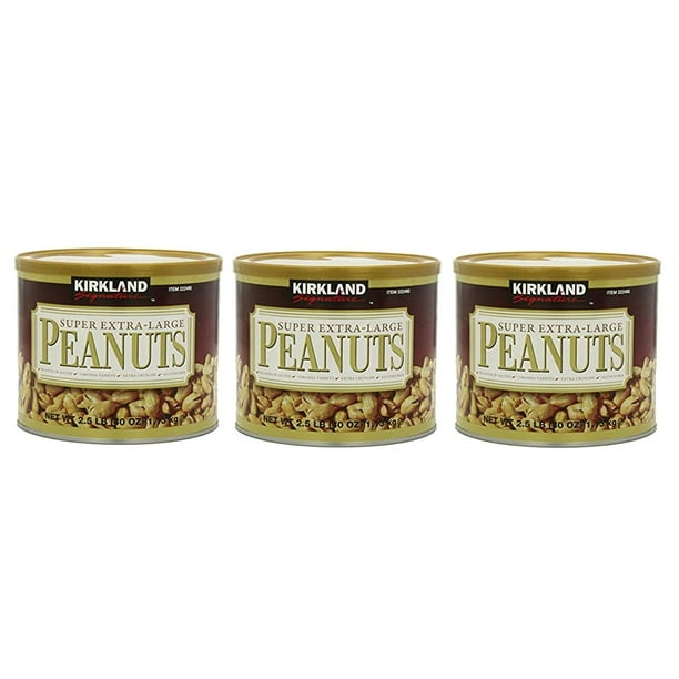 Kirkland Signature Super Extra Large Peanuts, 40 Oz