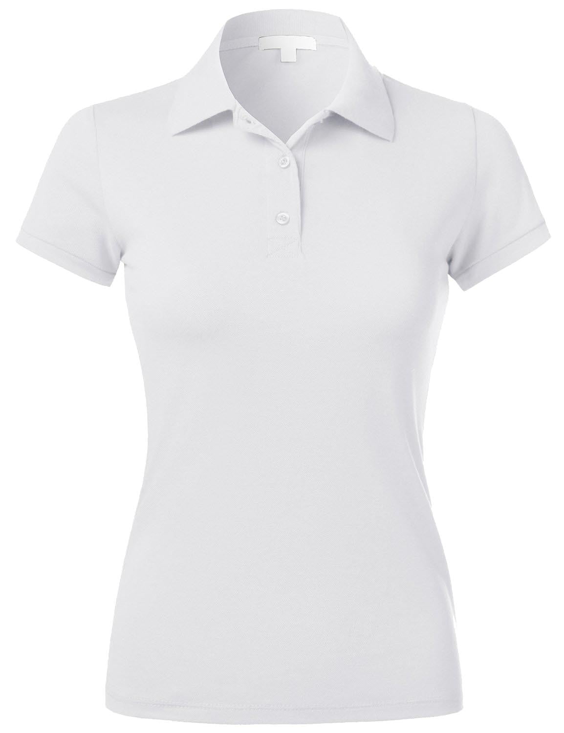 black polo shirt womens walmart