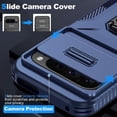 thumbnail image 2 of Funda para GANGXUN Google Pixel 9 Pro XL - Soporte metálico, Función magnética, Azul, 2 of 5