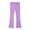 Light Purple, variant on Bmisegm Girls Wide Leg Pants High Waist Soft Stretch Casual with Pockets Comfortable Everyday Wear for Older Kids Girls Pants 5-14 Years Light Yellow,6-8 Years