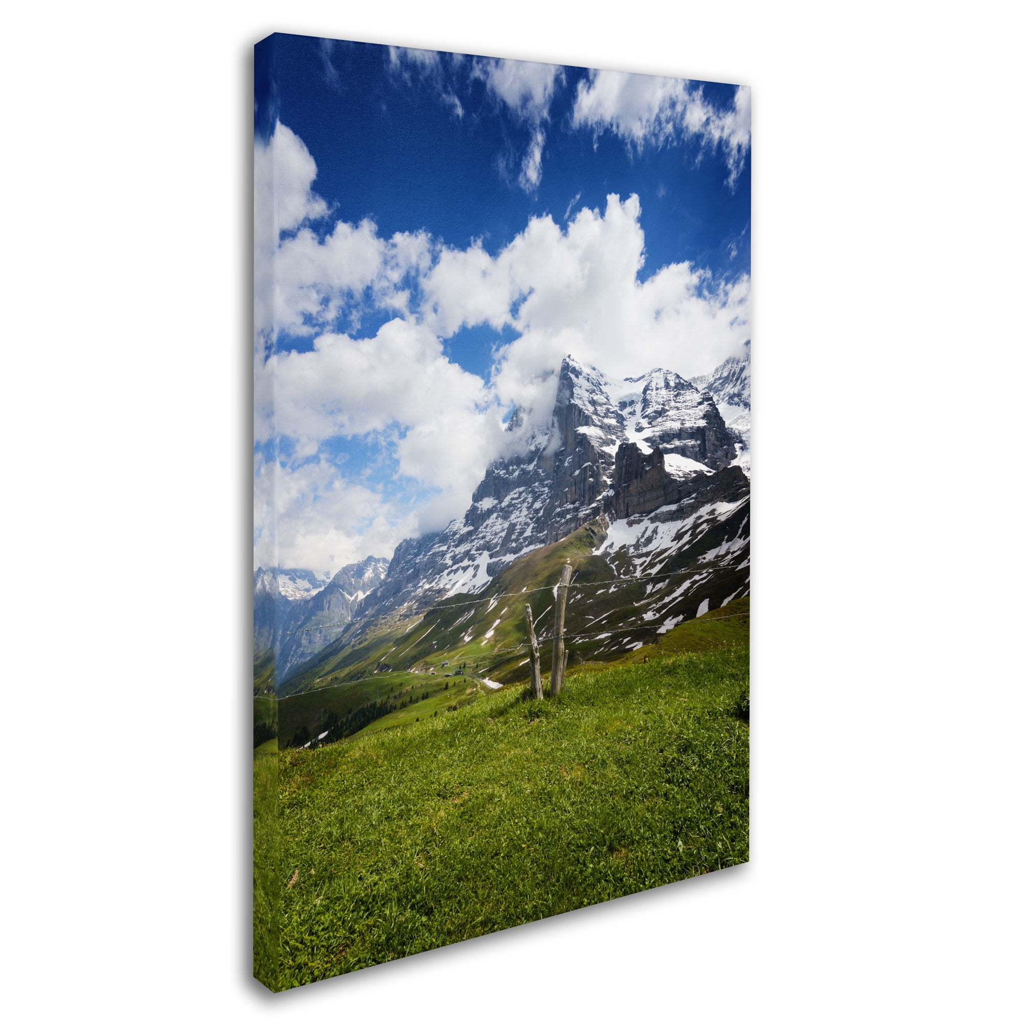 Trademark Fine Art "Monch Switzerland" Canvas Art by Philippe Sainte-Laudy