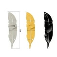 thumbnail image 3 of Removable Adhesive 3D Feather Mirror Wall Living Room Bedroom Bathroom, 3 of 7