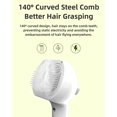 thumbnail image 3 of Magic Wand for Pet Hair - Lettuce Pets Mist Massage Brush with Innovative Steam Technology | Soft Round Head Massage,Widened Cleaning Area - Doggo Comfy Pet Spray Comb,Easepicks Dog Brush (white), 3 of 8