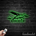 thumbnail image 5 of Handmadetneonsign Airplane Metal Wall Art Light, Airplane Metal Sign Wall Decor, Jet Metal Decor 50216, 5 of 5