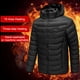 thumbnail image 3 of Bsvklp Abrigo Calefactor Eléctrico Cálido Unisex 19 Zonas Calentamiento para Deportiva Senderismo(6XL), 3 of 9