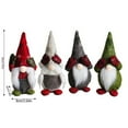 thumbnail image 5 of 4 Pack Christmas Gnomes Plush, Handmade Swedish Santa Gnome Scandinavian Tomte Nisse Nordic Gnomes Gifts Christmas Decorations for Holiday Party, Home Ornaments, 5 of 9