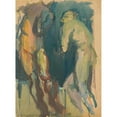 thumbnail image 2 of Ján Novák 14x18 Gold Ornate Wood Frame and Double Matted Museum Art Print Titled - Twosome, 2 of 4