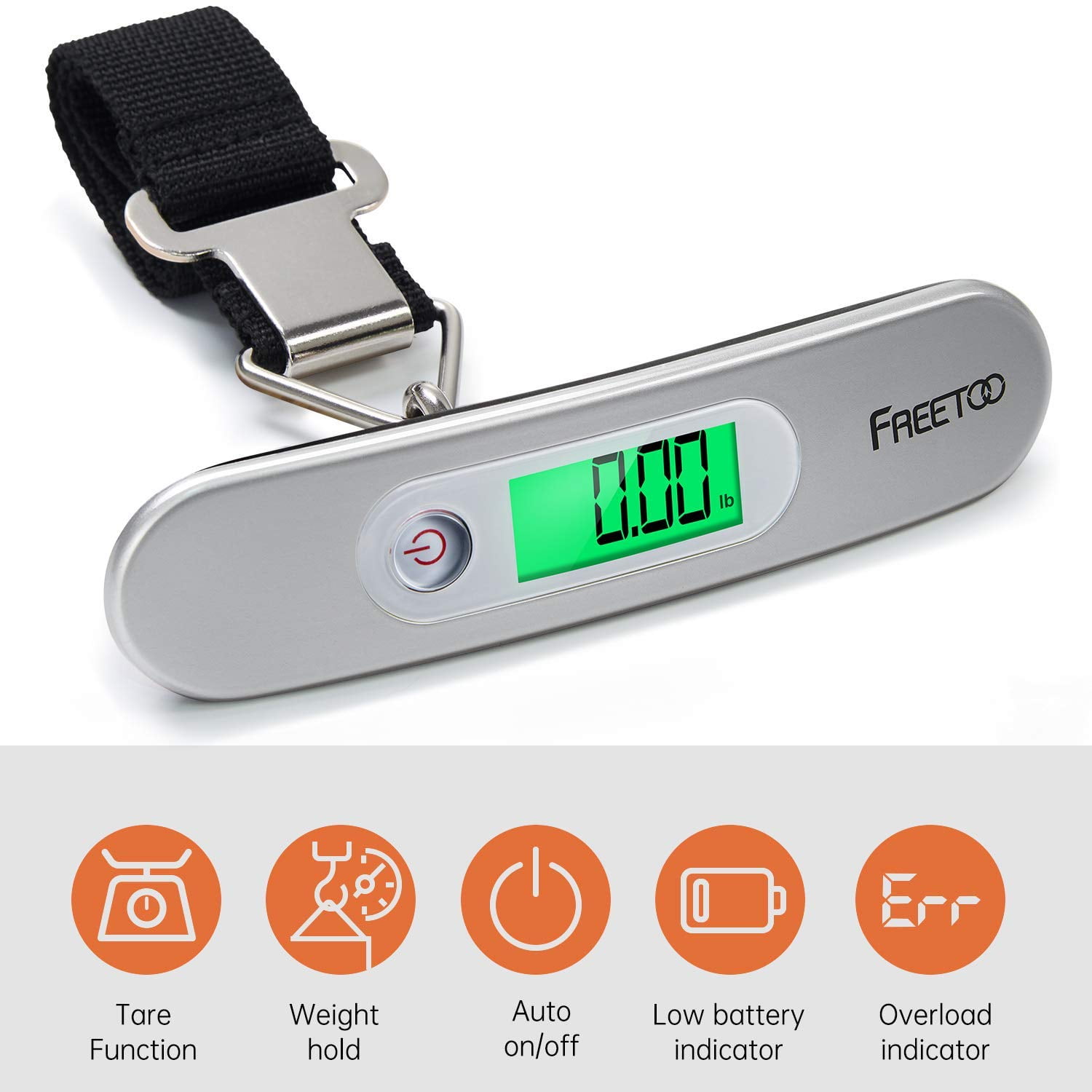 FREETOO Luggage Scale Portable Digital 