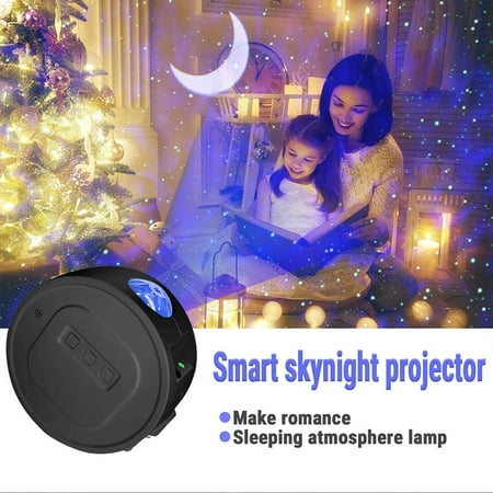 

Banghong LED Lightful Night Sky Projector Lamp Ocean Wave Star Light Room Romantic Decor