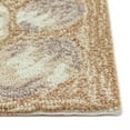 thumbnail image 4 of Transocean CAP12172312 Liora Manne Capri Seashell Border Indoor & Outdoor Rug, Natural - 20 x 30 in., 4 of 6