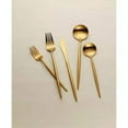 thumbnail image 5 of Hampton Forge 894758 Skandia Zephyr Satin Gold 45 Piece Flatware Set, 5 of 7