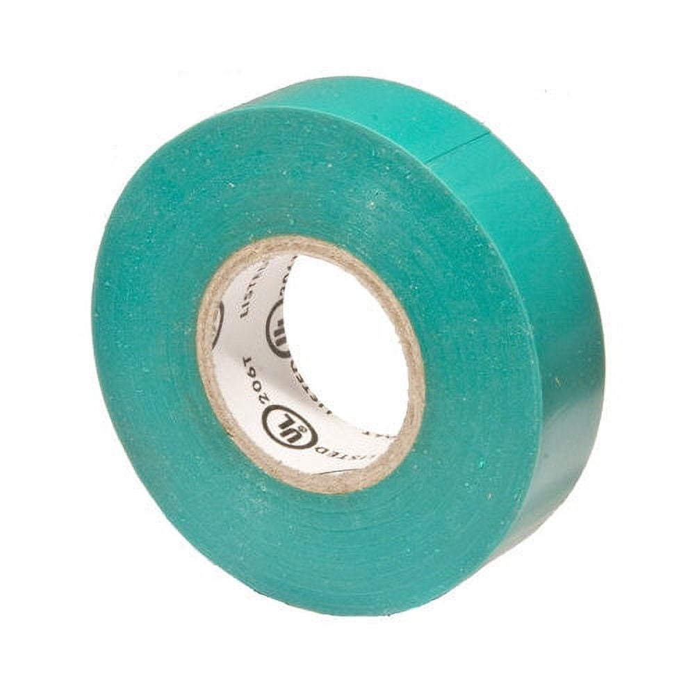 Vinyl Plastic Electrical Tape 7MIL X 3/4" X 60' PVC Black