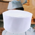thumbnail image 3 of koolsoo Cooking Hat with Mesh Top Breathable Food Service Protective Hat Work Hat Waiter White, 3 of 9