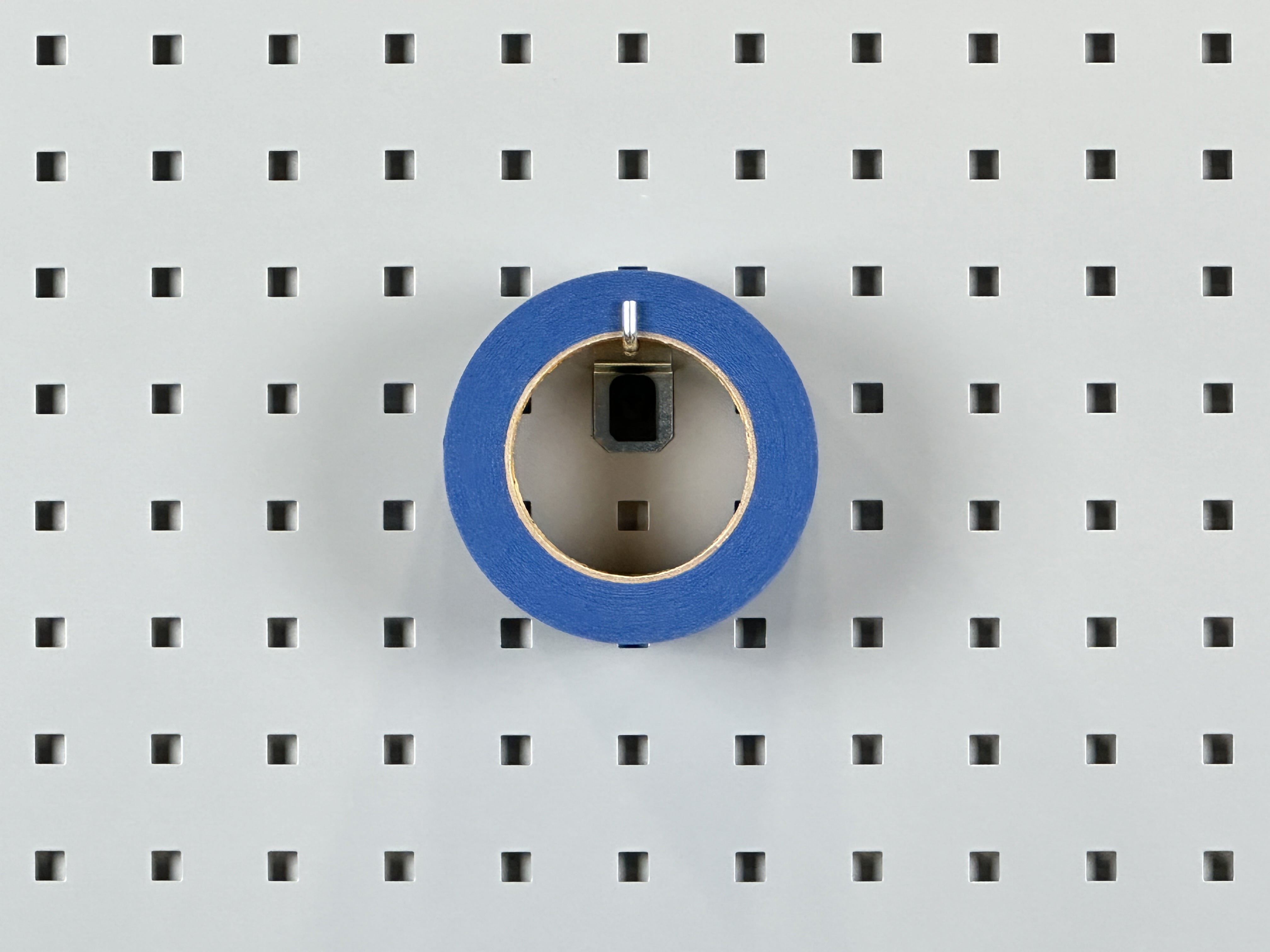 Triton Products® LocHook® 2" Single Rod 90-Degree Bend Steel Pegboard Hook for LocBoard