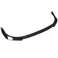 thumbnail image 3 of Ikon Motorsports Compatible with 21-24 Toyota Camry LE 3PCS Front Bumper Lip IKON Style PP Gloss Black, 3 of 5