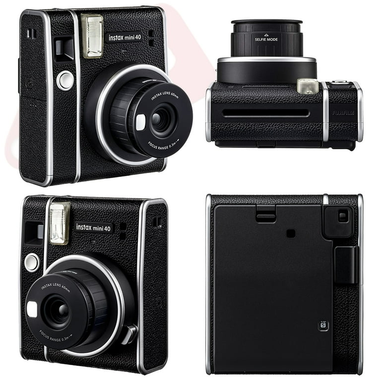 Value Pack: Fujifilm Instax Mini 40 Instant Film Camera with Value Pack: Fujifilm Instax Mini 40 Instant Film Camera with