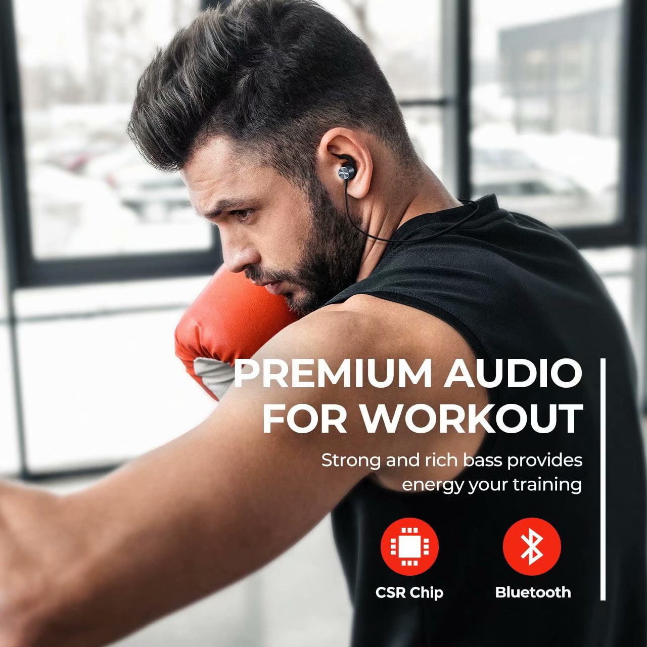 Mpow S15 Magnetic Bluetooth Wireless Earphones ipx7 Waterproof Sports  Earbud Up to 10h Playtime CVC6.0 Noise Cancelling With Mic|Bluetooth  Earphones \u0026 Headphones| - AliExpress