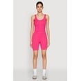 thumbnail image 2 of Womens Seamless Textured Knit Tank Top and Biker Shorts, 2 of 4