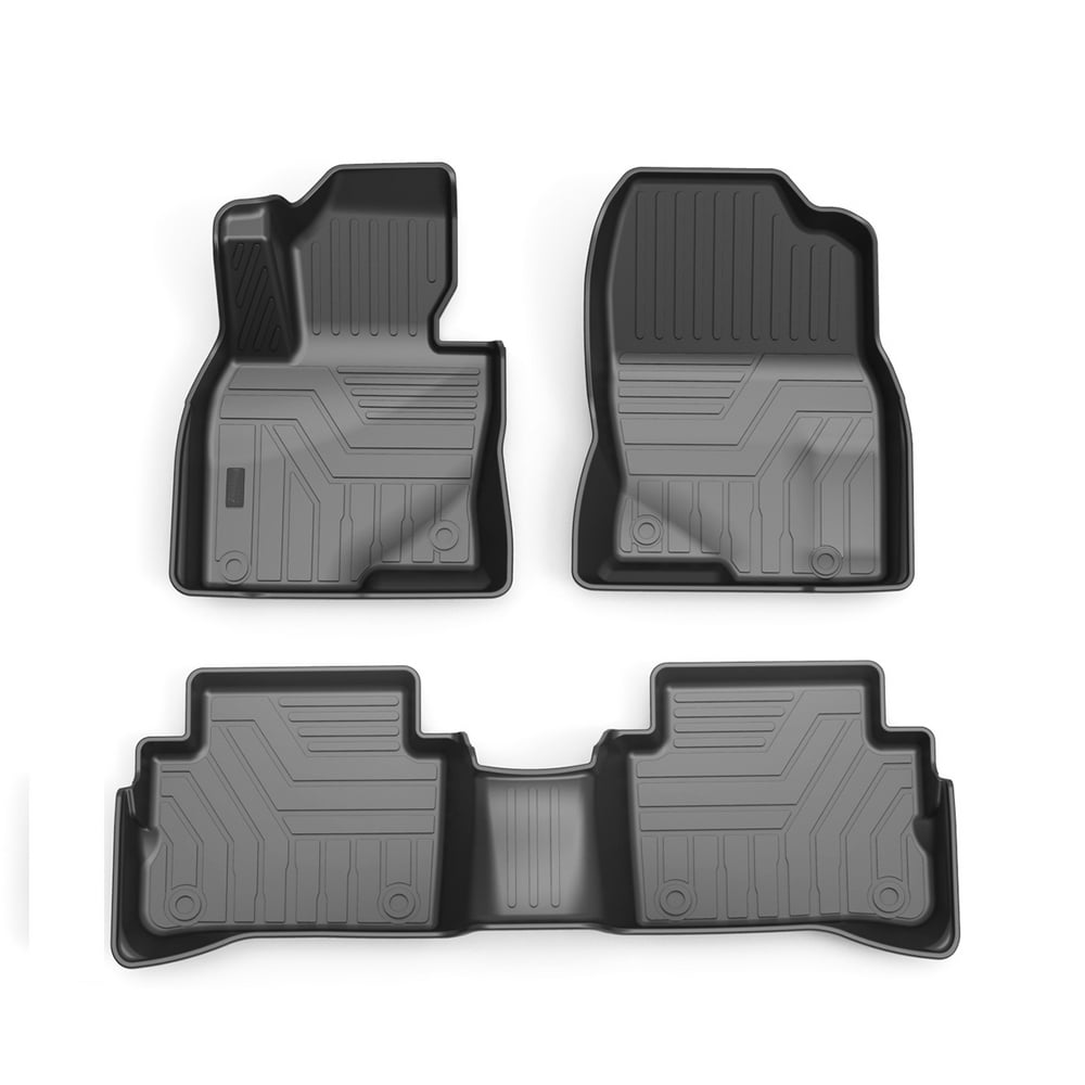 Custom Fit 3D TPE All Weather Car Floor Mats Liners for Mazda CX5 2017-2021 (1st & 2nd Rows 2015 Mazda 6 All Weather Floor Mats