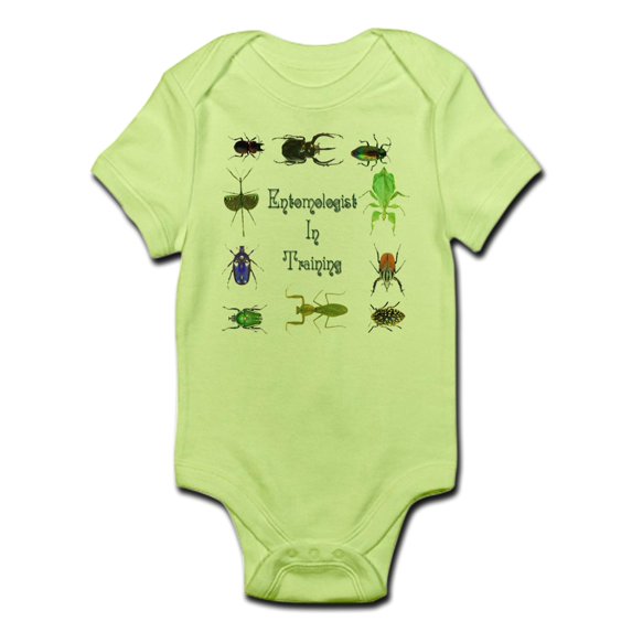 CafePress - Entomologist In Training 2 Infant Bodysuit - Baby Light Bodysuit