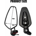 thumbnail image 5 of Motorcycle Handlebar Mirrors Motorbike Mirrors Compatible Xj6 Mt01 Mt03 Mt07 Mt09 (black) G, 5 of 5