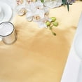 thumbnail image 6 of BalsaCircle 12" x 108" Gold Glitter Ridge Design Paper Disposable Table Runner, 6 of 8