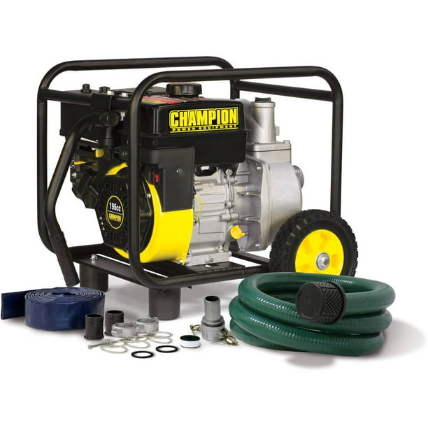Champion Power Equipment 66520 2-Inch Gas-Powered Semi-Trash Water