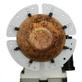 thumbnail image 5 of 8Inch Flat Lathe Chuck Jaw Set for Wood Key &Scroll with Buffer Kit Chucks, 5 of 6