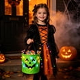 thumbnail image 7 of Light Up Halloween Bucket Led Halloween Basket Trick Or Treat Bags Glow In The Dark Bucket Candy Bucket Bags Reusable Goody Candy Bucket Halloween Birthday Party Favor Supplies 10.24 Inch, 7 of 7